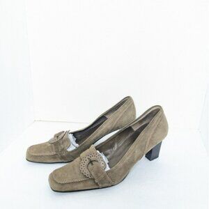 Costa Blanca suede heels